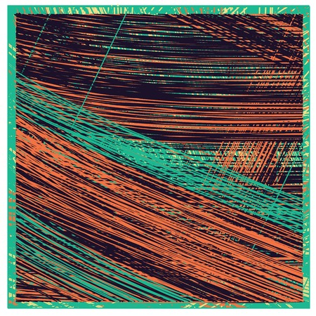 Lines drawn colorful vector backgroundsのイラスト素材