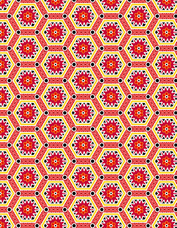 Abstract minimal pattern abstract seamless ornament pattern vector illustrationのイラスト素材