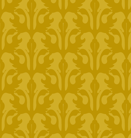  patterned seamless yellow geometric pattern.vector 10の写真素材