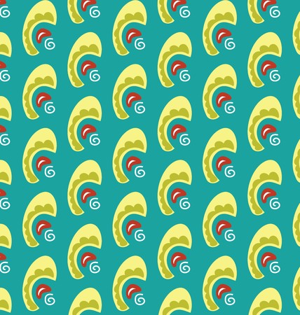 Seamless pattern Colorful geometric style pastelのイラスト素材