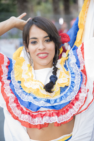 Bonfires of San Juan Alicante International Parade 23 June 2017 Alicante, Spainのeditorial素材