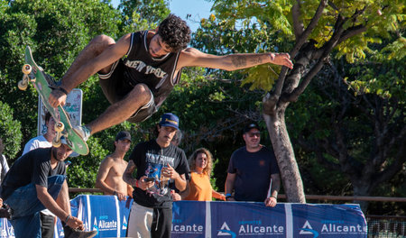 Alicante, Valencian Community, Spain 01/10/2023 International SKATE CUP Open 2023 5th Edition Monte...