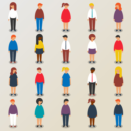 Vector peopleのイラスト素材