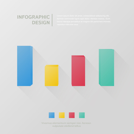 Infographic elements - graphのイラスト素材