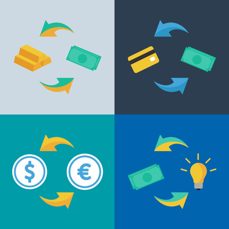 Vector business iconsのイラスト素材