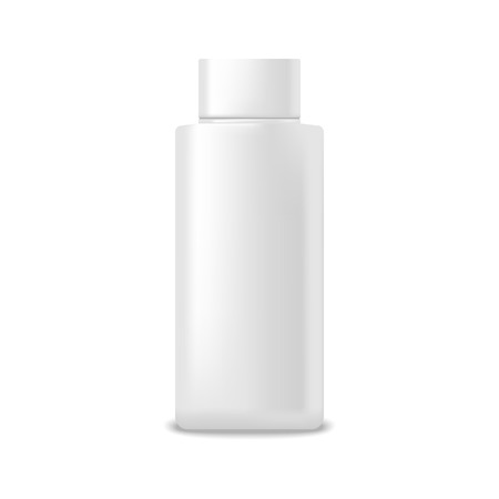 Cosmetic bottle of cream, shampoo, gel, lotion. Mock up, cosmetic packageのイラスト素材