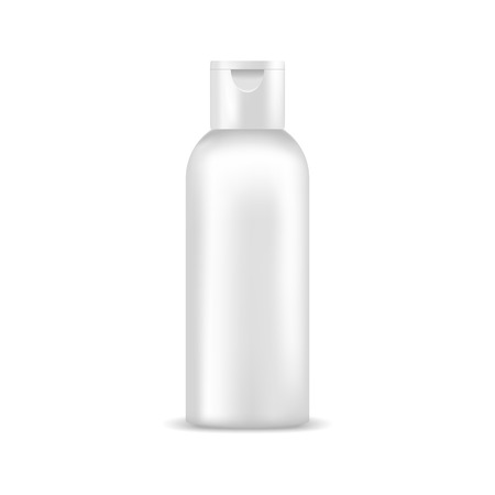 Cosmetic bottle of cream, shampoo, gel, lotion. Mock up, cosmetic packageのイラスト素材