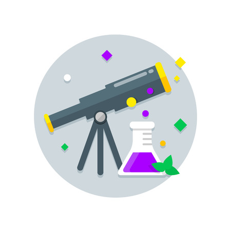 Science vector iconのイラスト素材