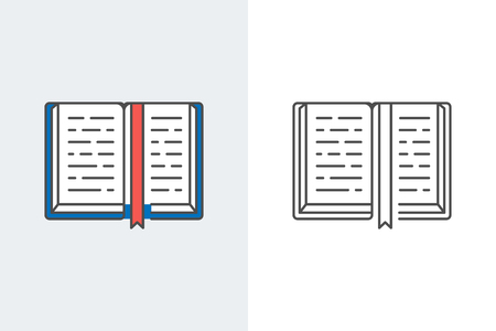 Book vector iconのイラスト素材