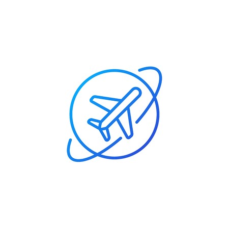 Air flight vector iconのイラスト素材