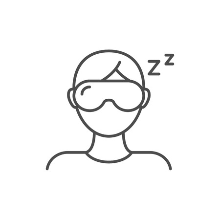 Sleep and dream icon, vector illustrationの写真素材