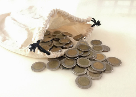 collect money for financial freedomの写真素材