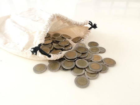 collect money for financial freedomの写真素材