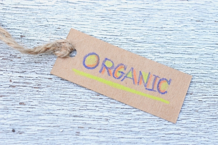 Organic lableの写真素材