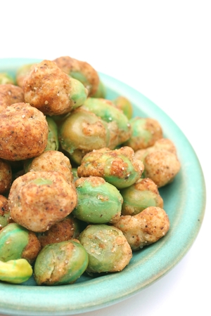 Green nutsの写真素材