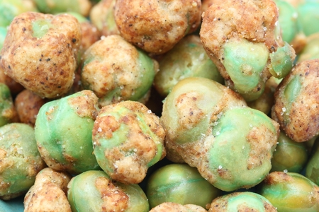 Green nutsの写真素材
