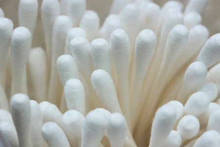 Cotton budsの写真素材