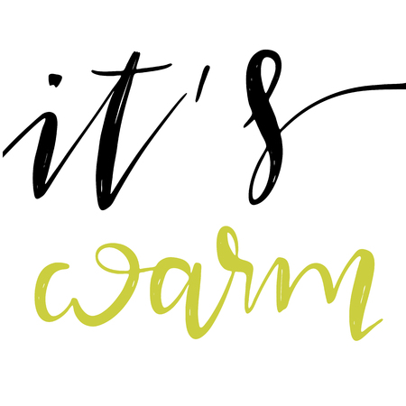 Spring lettering phrasesのイラスト素材
