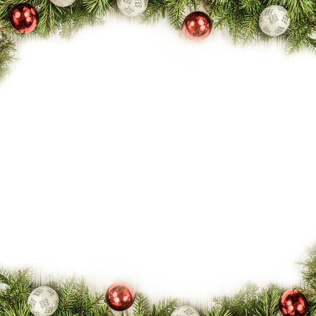 Simple christmas festive template for social mediaの写真素材