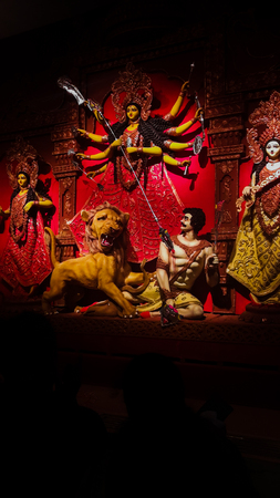 goddess Durgaの写真素材