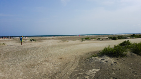empty beachの写真素材