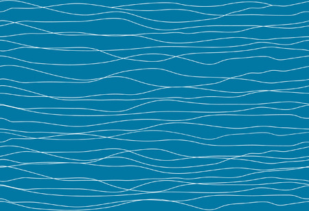 Blue sea patternのイラスト素材