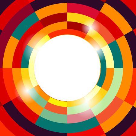 Orange and red ormamental abstract cover patternのイラスト素材