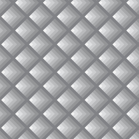 Grey geometric seamless patternのイラスト素材