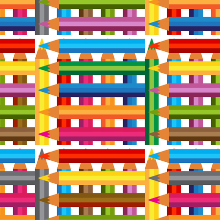 Colored pencil illustration.のイラスト素材