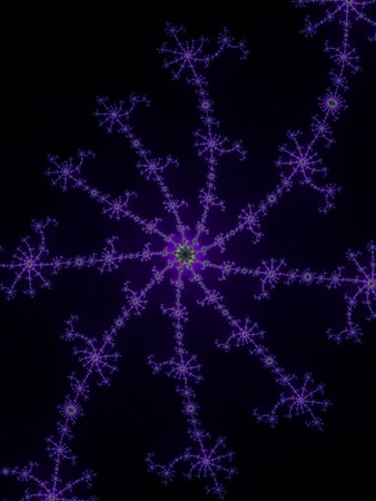 multicolor fractal artの写真素材