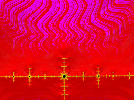 pc fractal artの写真素材