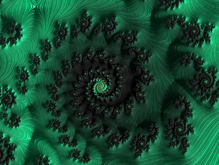 pc fractal artの写真素材
