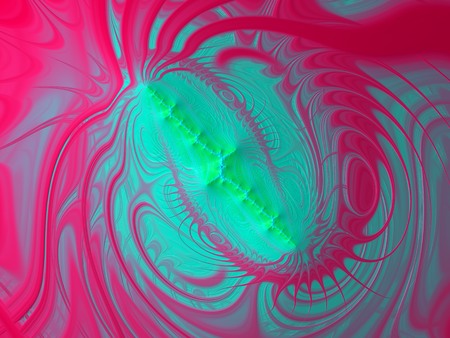 fractal pc renderingの写真素材