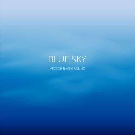 Sky light vector background, blue sky vector backgroundのイラスト素材
