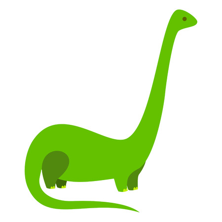 Cartoon dinosaur isolated vector character.のイラスト素材