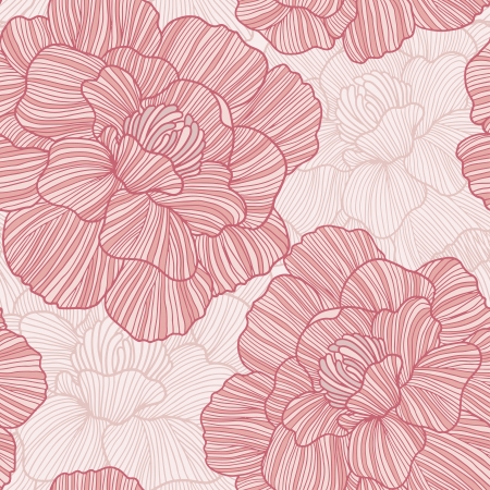 Flower seamless pattern.のイラスト素材