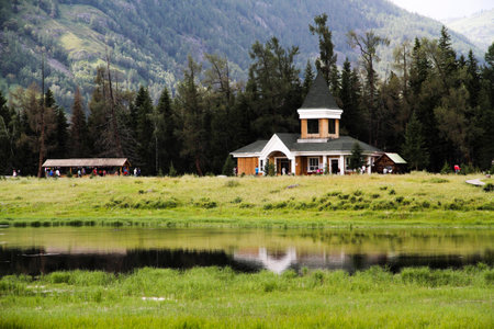 China kanas scenic spotのeditorial素材