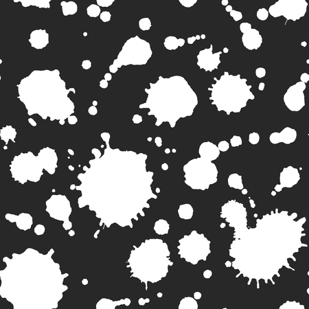 Vector paint blots patternのイラスト素材