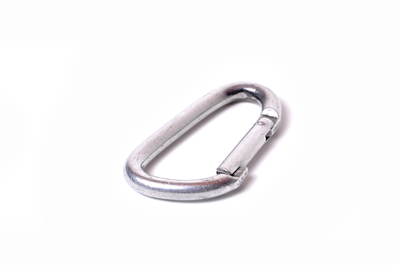 hook climber isolated on white backgroundの写真素材