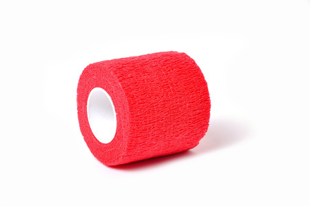 A conforming bandage is a bandage designed to mold itself to the shape of the areaの写真素材