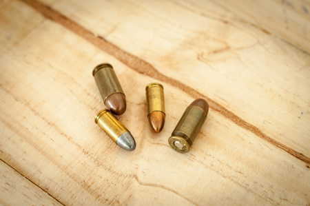 Ammunition, 9mm and 11mm size.