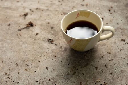 Warm and fragrant drip coffee in the morningの写真素材