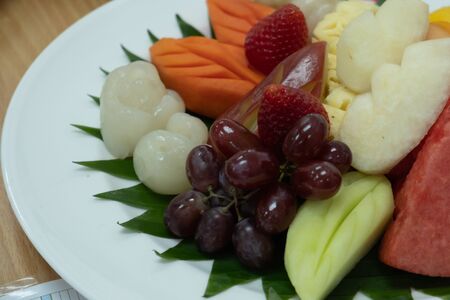 Fresh mix fruits after meals