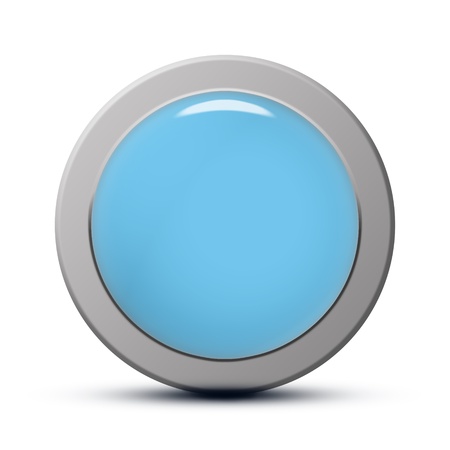 blue round Icon series : clean buttonの写真素材