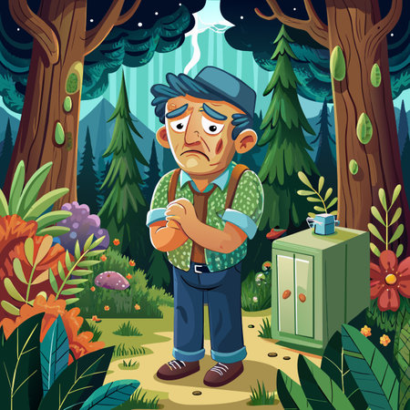 Vector colorful illustration EPS. Clipart Hand drawn cartoon graphic deisgn icon. AI generated imageのイラスト素材