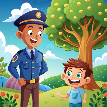 Vector colorful illustration EPS. Clipart Hand drawn cartoon graphic deisgn icon. AI generated imageのイラスト素材