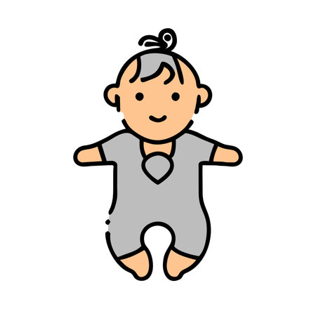 Vector colorful illustration EPS. Clipart Hand drawn cartoon graphic deisgn icon. AI generated imageのイラスト素材