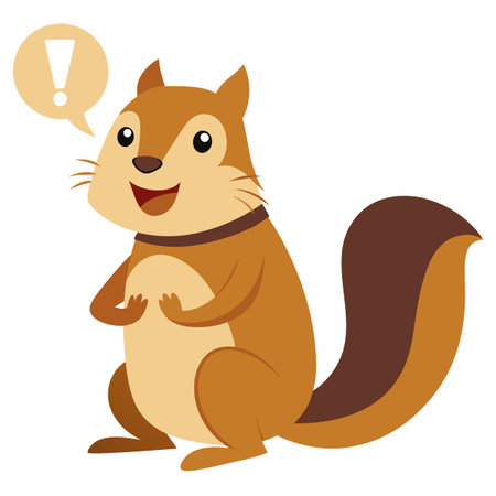 Cavy rodent laughs kawaii. AI generated image. Clipart cartoon design iconのイラスト素材