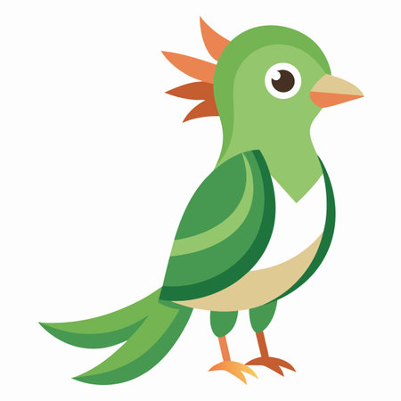 Egyptian Goose screams kawaii. AI generated image. Clipart cartoon design icon