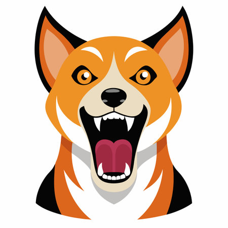 English Toy Terrier dog sleeps kawaii. AI generated image. Clipart cartoon design iconのイラスト素材